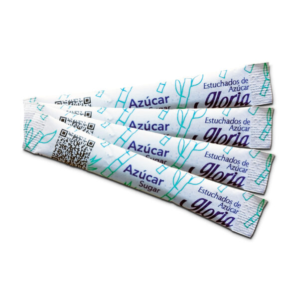 Sticks de Azúcar refinada Gloria 5G, varios sticks